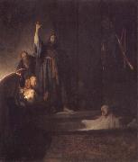 REMBRANDT Harmenszoon van Rijn, The Raising of Lazarus